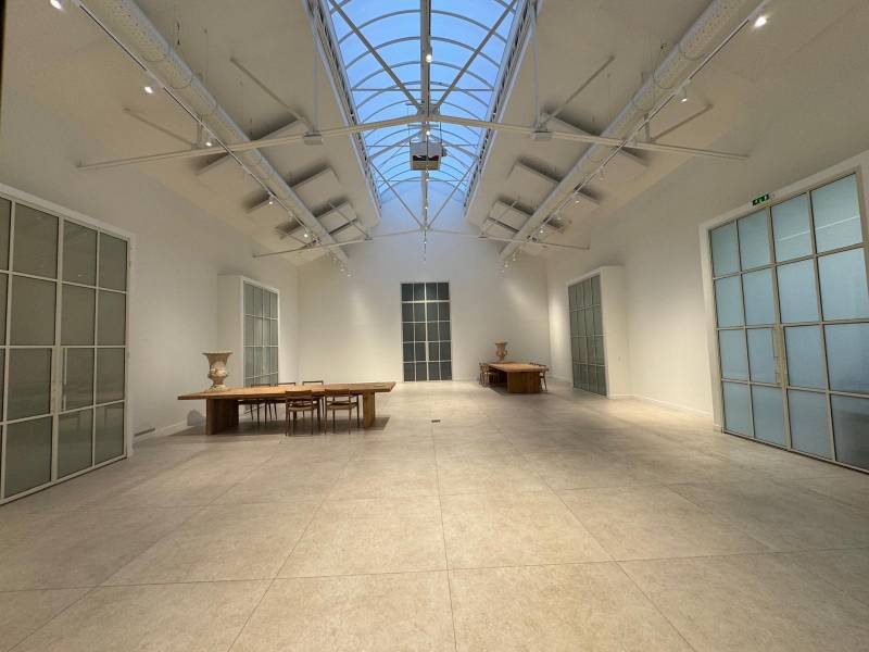 Photo des films à cristaux liquides en mode off pour une salle de réception à Paris