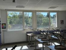 Film aspect  miroir sans tain pour la mise en place du PPMS dans le Gard