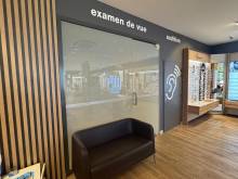 Pose de films à opacité variable pour un magasin d'optique dans le 34